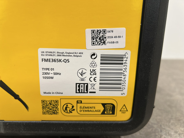 Stanley Fatmax reciprozaag 1050W FME365K-QS – foto 7 – kavel bij XL Auctions