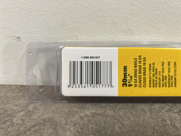 10x Stanley nagels 30mm Type J 1000-pack – foto 3 – kavel bij XL Auctions
