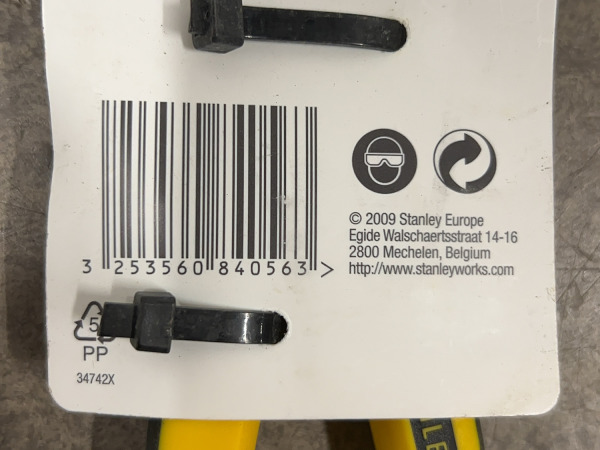 6x Stanley combinatietang 200mm BIM – foto 4 – kavel bij XL Auctions