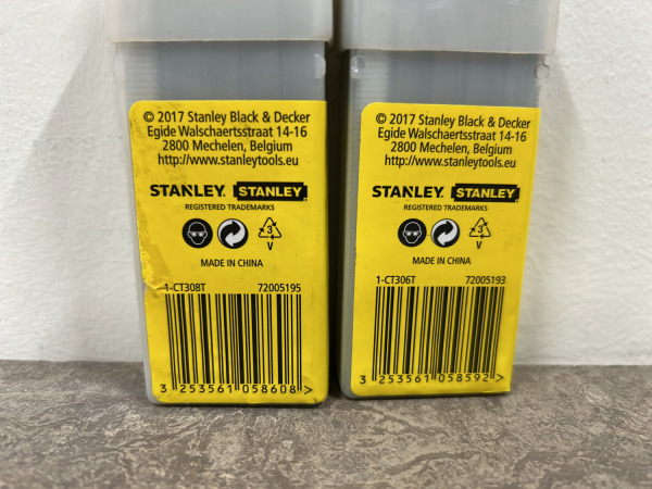 Stanley nieten type H/ type CT set 36-delig – foto 5 – kavel bij XL Auctions