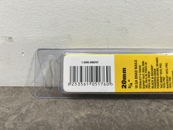 9x Stanley brads 20mm Type J 1000-pack – foto 4 – kavel bij XL Auctions
