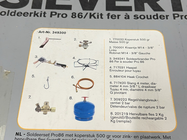 Sievert soldeerboutset Pro 86 – foto 3 – kavel bij XL Auctions
