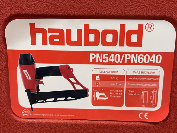 Haubold bradsmachine 15-40mm PN540/PN6040 – foto 2 – kavel bij XL Auctions
