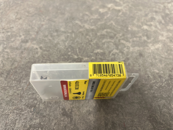 40x Rotadrill universeelschroef ø4,0x30mm rvs 10-pack – foto 4 – kavel bij XL Auctions