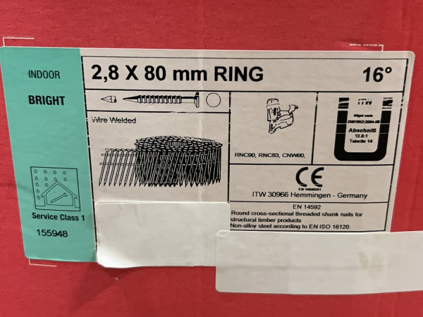 18x Haubold brads op rol 2,8x80mm – foto 6 – kavel bij XL Auctions