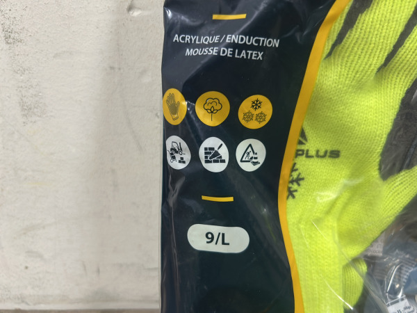 7x Delta Plus handschoenen maat 9/L VV735 – foto 2 – kavel bij XL Auctions