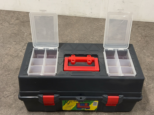 3x Port-Bag gereedschapskoffer met organizers 48x23x24cm – foto 2 – kavel bij XL Auctions