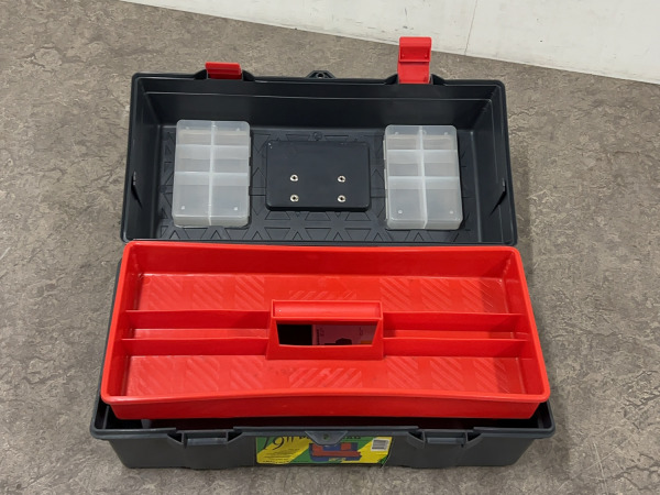 3x Port-Bag gereedschapskoffer met organizers 48x23x24cm – foto 3 – kavel bij XL Auctions