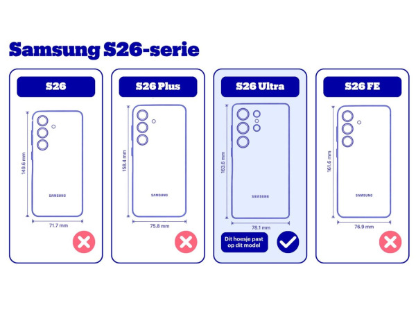 Samsung Galaxy S26 Ultra Hoesje Transparant – foto 2 – kavel bij XL Auctions