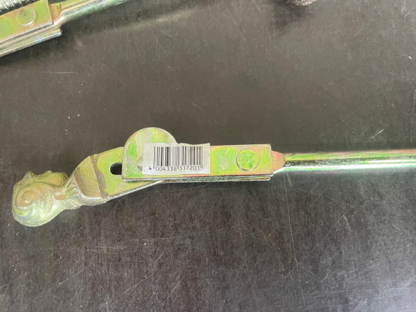 10x GAH Luikvastzetter Frauenkopf Verzinkt – foto 2 – kavel bij XL Auctions