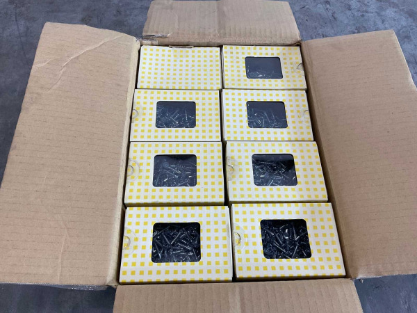 2x PGB- fasteners - 8000-pack - zelfborende schroef 4.8x25 mm – foto 3 – kavel bij XL Auctions