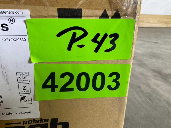 PGB- fasteners - 8000-pack - zelfborende schroef 4.8x25 mm – foto 6 – kavel bij XL Auctions
