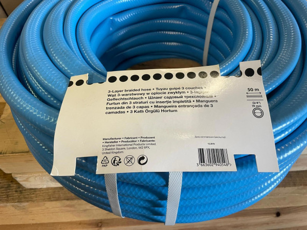 4x Tuinslang Gewapend 50m - ø19mm - 24 bar – foto 3 – kavel bij XL Auctions