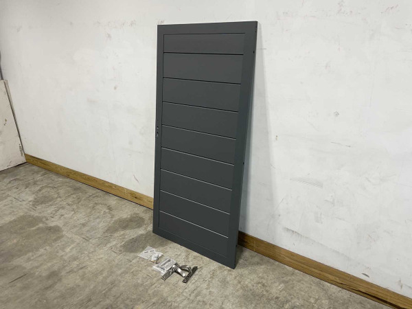 Aluminium tuindeur - Antraciet - 183x93 cm – foto 3 – kavel bij XL Auctions