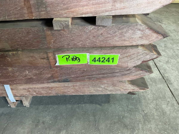 10x Azobé hardhouten tuinpaal gepunt 350x7x7 cm – foto 5 – kavel bij XL Auctions