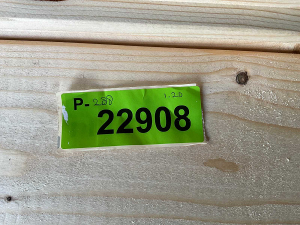 60x Vuren blokhutprofiel mes- en groef 119x14,5x4,5cm – foto 7 – kavel bij XL Auctions