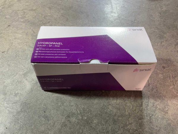 10x Siniat Hydropanel plaatschroeven 500-pack - 3,9x47mm – foto 2 – kavel bij XL Auctions