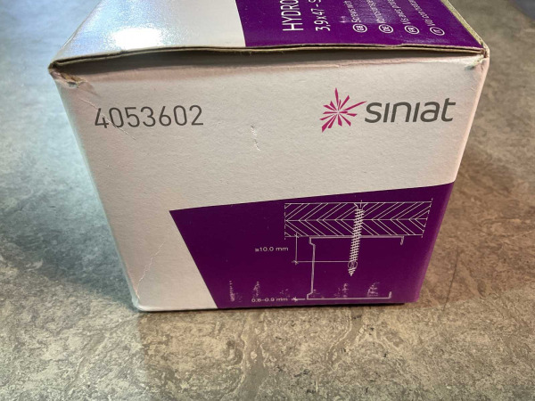 10x Siniat Hydropanel plaatschroeven 500-pack - 3,9x47mm – foto 4 – kavel bij XL Auctions