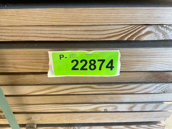 100x Grenen plank geschaafd 180x20x2cm – foto 6 – kavel bij XL Auctions