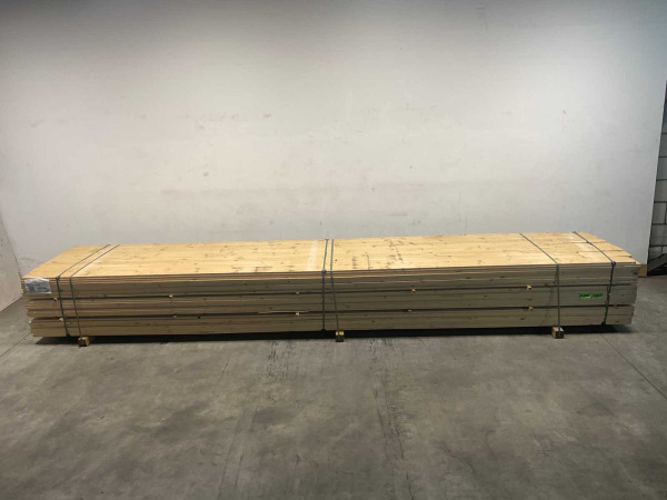 50x Vuren plank geschaafd 510x14,5x2cm – foto 2 – kavel bij XL Auctions
