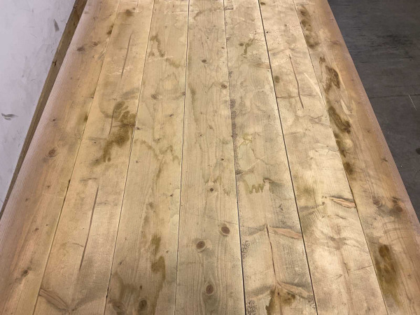 50x Vuren plank geschaafd 540x14,5x2cm – foto 3 – kavel bij XL Auctions