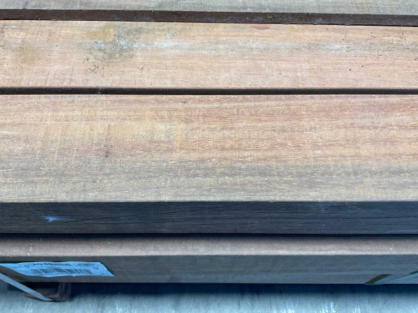 6x Azobé paal met diamantkop 300x14x14cm – foto 7 – kavel bij XL Auctions