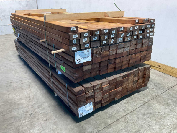 25x Angelim Vermelho regel geschaafd 250x9x4,5cm – foto 5 – kavel bij XL Auctions