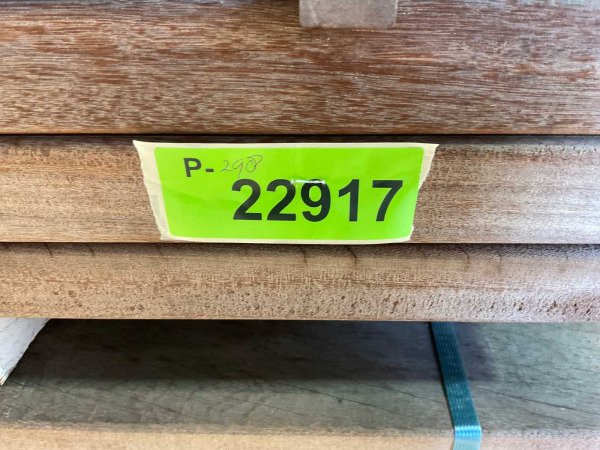 25x Angelim Vermelho regel geschaafd 250x9x4,5cm – foto 7 – kavel bij XL Auctions
