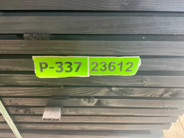25x Vuren plank geschaafd zwart geïmpregneerd 500x19,5x2,5 cm – foto 8 – kavel bij XL Auctions
