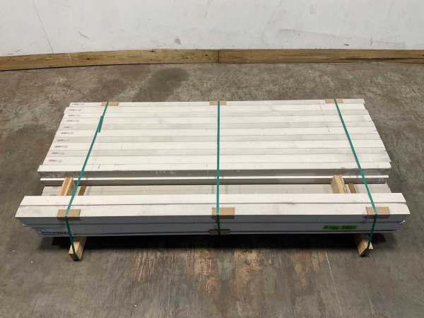 5x Kozijn profiel-A1 binnendraaiend - 200x11x6,6 cm gegrond – foto 2 – kavel bij XL Auctions