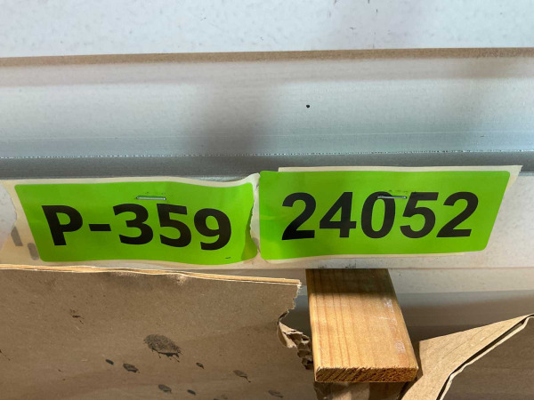 5x Naaldhouten kozijnhout profiel-C binnendraaiend - 200x11x6,6cm – foto 7 – kavel bij XL Auctions