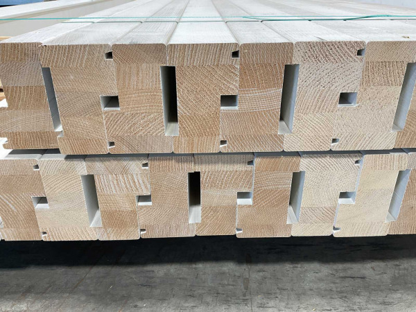 5x Kozijn profiel-A1 binnendraaiend - 200x11x6,6 cm gegrond – foto 6 – kavel bij XL Auctions