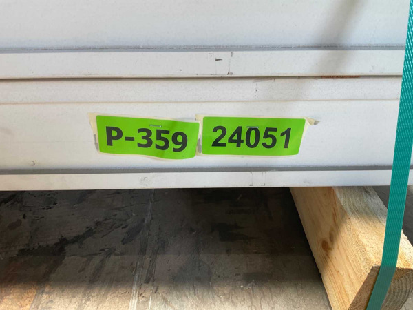 5x Kozijn profiel-A1 binnendraaiend - 200x11x6,6 cm gegrond – foto 7 – kavel bij XL Auctions