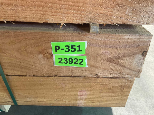 10x Douglas paal gezaagd 300x15x15cm – foto 6 – kavel bij XL Auctions