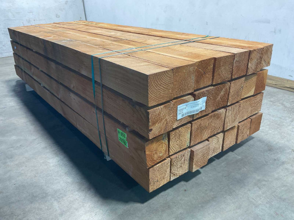 10x Douglas paal gezaagd 300x15x15cm – foto 7 – kavel bij XL Auctions