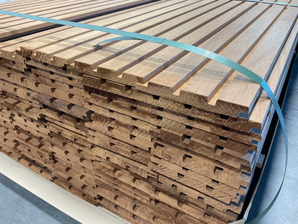25x ThermoWood Ayous Rib3 gevelbekleding 330x14x1,7cm – foto 6 – kavel bij XL Auctions