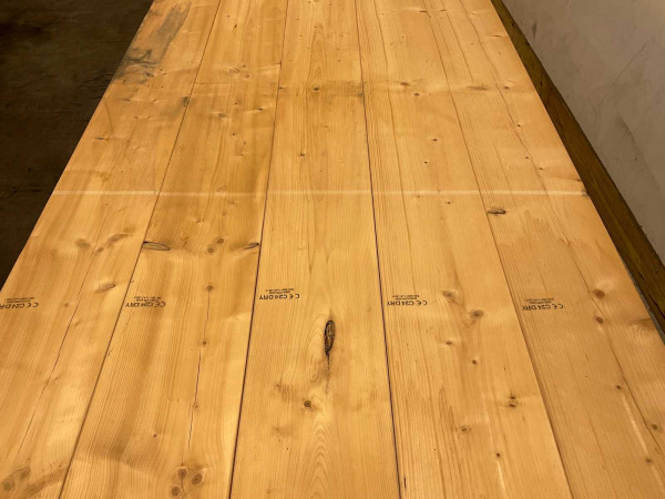 10x Vuren plank geschaafd - 540x23,5x3,8cm – foto 4 – kavel bij XL Auctions