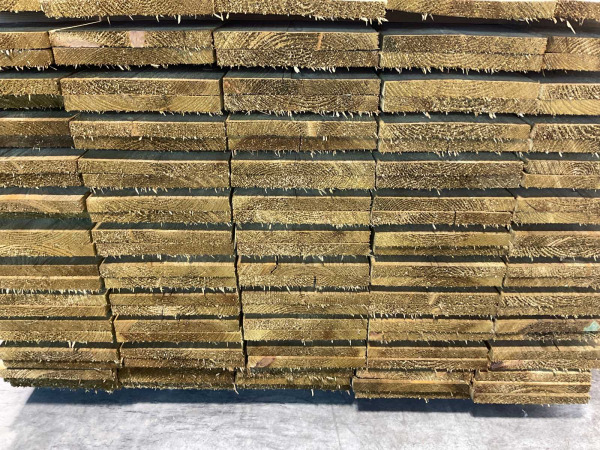 160x Europees Vuren plank fijnbezaagd 179,5x20x1,9cm – foto 5 – kavel bij XL Auctions