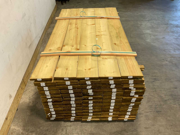 160x Europees Vuren plank fijnbezaagd 179,5x20x1,9cm – foto 7 – kavel bij XL Auctions