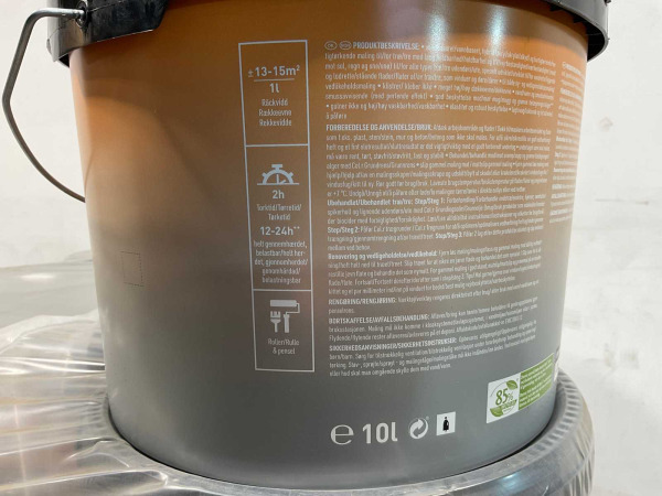 11x Col.r tuinbeits - Bruin - 10 ltr – foto 5 – kavel bij XL Auctions