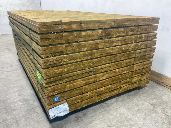 125x Midden-Europees vuren plank fijnbezaagd 179,5x14,5x1,9 cm – foto 4 – kavel bij XL Auctions