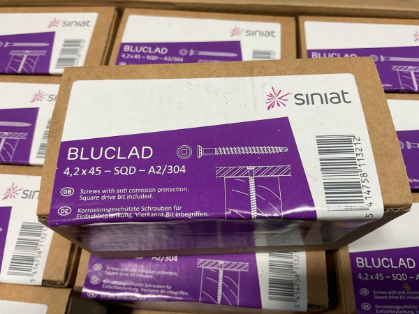 Siniat Bluclad gevelschroeven ø4,2x45 mm - omdoos 30x200 stuks – foto 5 – kavel bij XL Auctions