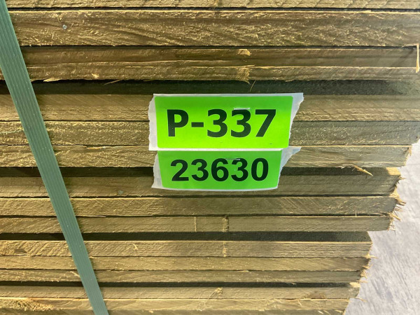 125x Midden-Europees vuren plank fijnbezaagd 179,5x14,5x1,9 cm – foto 7 – kavel bij XL Auctions