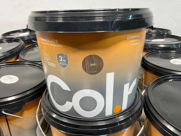 24x Col.r tuinbeits - Grijs - 3 ltr – foto 2 – kavel bij XL Auctions