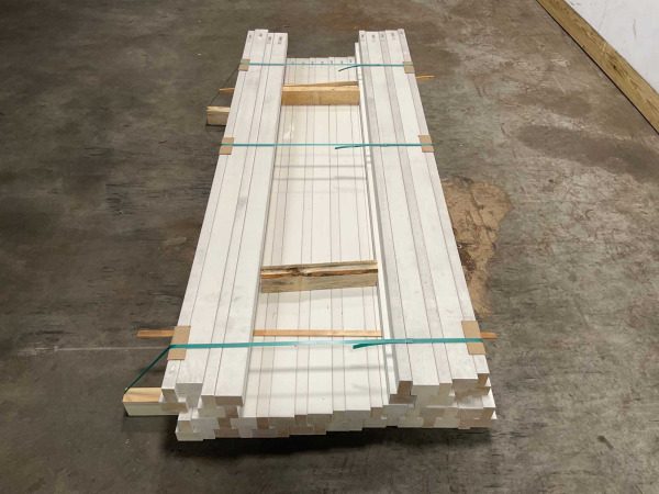 5x Naaldhout kozijn profiel-B binnendraaiend - 200x11x6,6cm – foto 5 – kavel bij XL Auctions