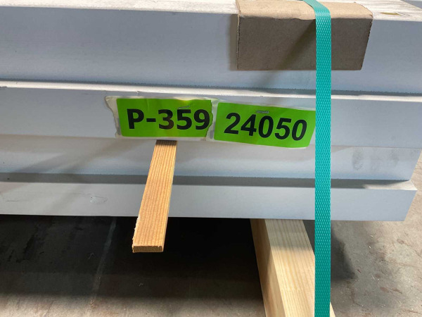 5x Naaldhout kozijn profiel-B binnendraaiend - 200x11x6,6cm – foto 7 – kavel bij XL Auctions