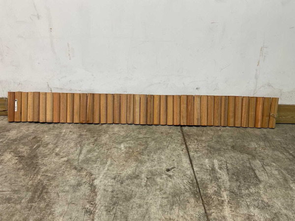 20x Bankirai hardhouten rolborder 180x20cm – foto 3 – kavel bij XL Auctions