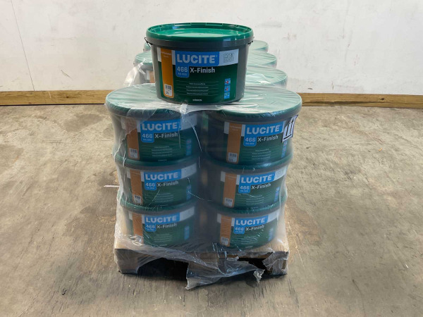 16x Matte muur- en plafondverf - 12 liter - wit RAL 9010 – foto 5 – kavel bij XL Auctions