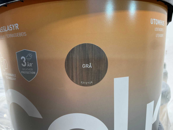 11x Col.r tuinbeits - Grijs - 10 ltr – foto 3 – kavel bij XL Auctions