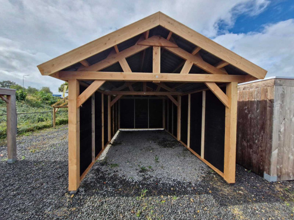 Klassieke garage met zadeldak 550x410x340 cm – foto 5 – kavel bij XL Auctions